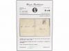✉ COLOMBIA. Sc. 46. 1867. LA PLATA a BOGOTÁ. 10 cent. lila, 