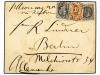 ✉ BRASIL. Sc. 82 (14), 86 (2), 87 (2). 1890. PERNAMBUCO a BE