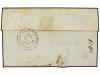 ✉ PANAMA. 1853. SAN FRANCISCO to LIMA (Perú). SAN FRANCISCO 