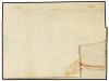 ✉ ARGENTINA. (1790 CA.). CÓRDOBA a CHILE. Envuelta, marca li