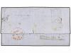 ✉ GRAN BRETAÑA. 1852. GLASGOW (Scotland) to CANARY ISLANDS. 