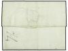 ✉ HAITI. 1787 (1-Febrero). LE CAP a ARTIBORMITTE (Francia). 
