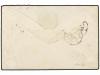 ✉ REUNION. 1865 (25-Enero). PAU (Francia) a ILE BOURBON. Cir
