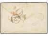 ✉ INDIA. 1861 (12-Febrero). Carta escrita a borde del buque 