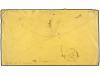 ✉ PERU. Yv. 68(2), 79(4). 1884. LIMA a PARIS. 2 ctvos. naran