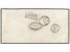 ✉ PERU. Yv. 27(2), 28(4). 1880 (25-Dic.). LIMA a ALEMANIA. 2