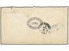 ✉ PERU. Yv. 27, 28(2). 1880 (21-Abril). LIMA a HAMBURGO. 2 c