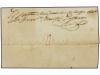 ✉ COLOMBIA. (1840 CA.). Envuelta circulada a SANTA ROSA. Mar