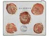 ✉ PERU. Yv. 116, 80, 99(3), 111. 1895. MANILA a ST. GALLEN (