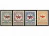 * MARRUECOS. Ed. T-34D, 34I, 34F, 34K. 5 cts., 25 cts., 5 pt