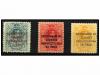 * COLONIAS ESPAÑOLAS: MARRUECOS. Ed. 59/61hi. 5 cts. verde, 