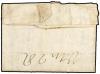 ✉ ESPAÑA: PREFILATELIA. 1755. EL LAVADERO a CORELLA. Marca l