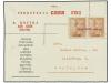 ✉ ESPAÑA. (1940 CA.). Cuatro cartas con sellos de 10 cts. y 