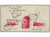 ✉ ESPAÑA. Ed. 1090. 1953. LAS PALMAS a LA HABANA. 10 cts. + 
