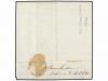 ✉ ESPAÑA: PREFILATELIA. 1840 (7-Febr.). S. SEBASTIAN a BILBA