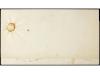 ✉ ESPAÑA. Ed. 51. 1861. BARCELONA correo interior. 2 cuartos