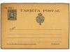 ✉ ESPAÑA ENTEROS POSTALES. Ed. 37, 38, 43, 44, 46, 47. Conju