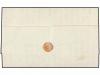 ✉ PERU. Yv. 4a (2). 1860 (21 Febrero). ARICA a LIMA. 1 diner