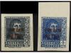 ** ESPAÑA. Ed. 845/46s. SERIE COMPLETA SIN DENTAR. LUJO. Cat