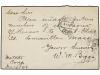 ✉ CONGO BELGA. 1896. MATADI to U.S.A. 10 cts. rose Postal St