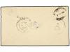✉ SARAWAK. Sg. 60, 61. 1928. BINATANG to ENGLAND. 50 cts. an