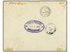 ✉ GUATEMALA. Sc. 48. 1890. RETALHULEU a LONDRES. 10 cts. roj