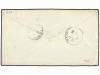 ✉ MAURICIO. 1908. FOREST SIDE to URUGUAY. 8 cent. grey envel