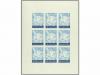 ** CROACIA. Mi. 150/53. 1941. PROOFS. Complete set, minishee
