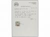 ° AUSTRIA. Mi. 17. 1858. 1,05 kr. lilac. POZEG cancel. Cert.