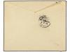 ✉ CHILE. Sc. 26. 1893. TALCA a ALEMANIA. 2 ctvos. rojo, tari
