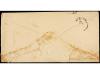✉ ESPAÑA. Ed. 81. 1866. MADRID a BARCELONA. 4 cuartos azul, 