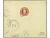 ✉ COSTA RICA. 1904. CARTAGO a FINLANDIA. Entero postal de ce