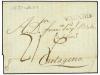 ✉ ITALIA. 1815-1846. (7). GENOVA a ESPAÑA. Conjunto de 7 car