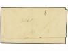 ✉ PARAGUAY. (1858 CA.). PARAGUAY a CORRIENTES. Envuelta, mar