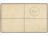 ✉ COSTA DE ORO. 1894. ACCRA to CAPE COAST. Registered envelo