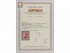 ** ESPAÑA. Ed. 497A. 40 cts. rosa ERROR DE COLOR SIN DENTAR,