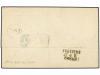 ✉ ESPAÑA. Ed. 89F (2). 1868. BARCELONA a HAMBURGO. 12 cuarto