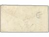 ✉ PERU. 1884. IQUIQUE a PARÍS. 2 ctvos. naranja y 10 ctvos. 
