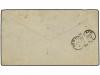 ✉ HAITI. 1888. JEREMIE a NEW YORK. 7 cts. azul y 3 cts. azul