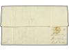 ✉ GRAN BRETAÑA. 1849 (Feb. 16). Prepaid entire letter to RIO