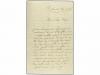 ✉ PALESTINA. 1868 (Aug. 4). Cover and complete original cont