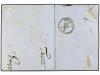 ✉ AUSTRIA. 1858 (March 16). Double rate cover from TRIEST to