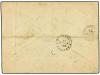 ✉ BULGARIA. Mi. 18. 1886. Cover franked by 1882 25st. blue &