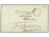 ✉ VENEZUELA. Sc. 62 (2), 63. 1882. PUERTO CABELLO a TRUJILLO