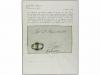 ✉ MEXICO. Sc. 3c. 1857. S. JUAN a LAGOS. 2 reales verde, bis