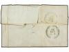 ✉ CUBA. 1849. Carta circulada desde el exterior (no podemos 