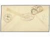 ✉ SALVADOR. Sc. 13, 15 (2). 1888. LA UNION a USA. 1 cto. ver