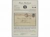 ✉ VENEZUELA. 1869. LIVERPOOL a CARACAS. Circulada con sello 