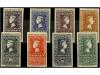 ** ESPAÑA. Ed. 1075/82. CENTENARIO. Serie completa. LUJO. 