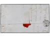✉ GIBRALTAR. Ed. 98 (2). 1869. Entire letter from GIBRALTAR 